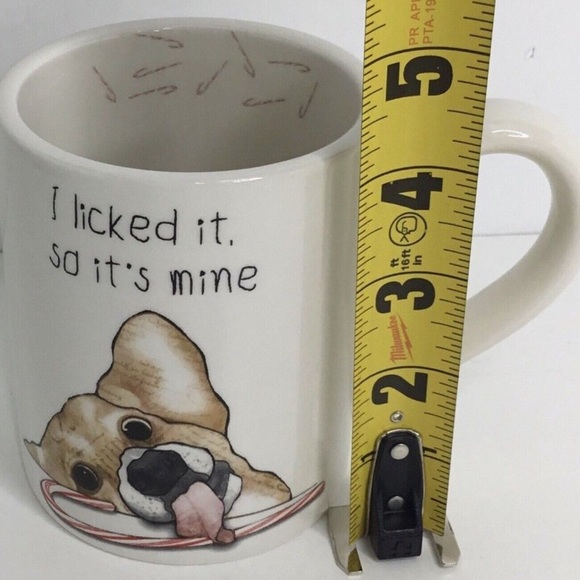 Ceramic Coffee/Tea Mug, Boston International Holiday 12-Oz, I Licked It Xmas Dog - Picture 4 of 6